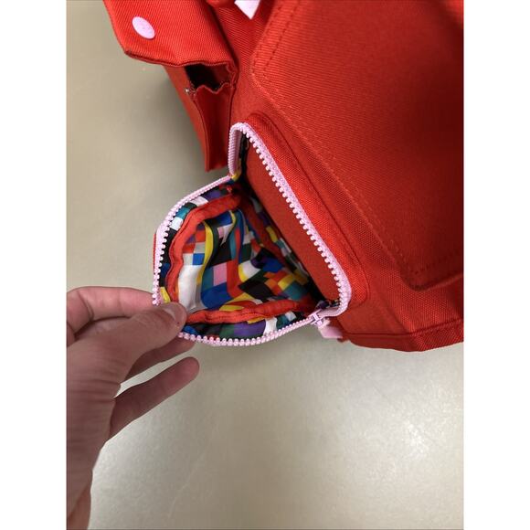LEGO Collection x Target Weekender Tote Utility Pocket Bag Red With Zipper - Picture 9 of 10